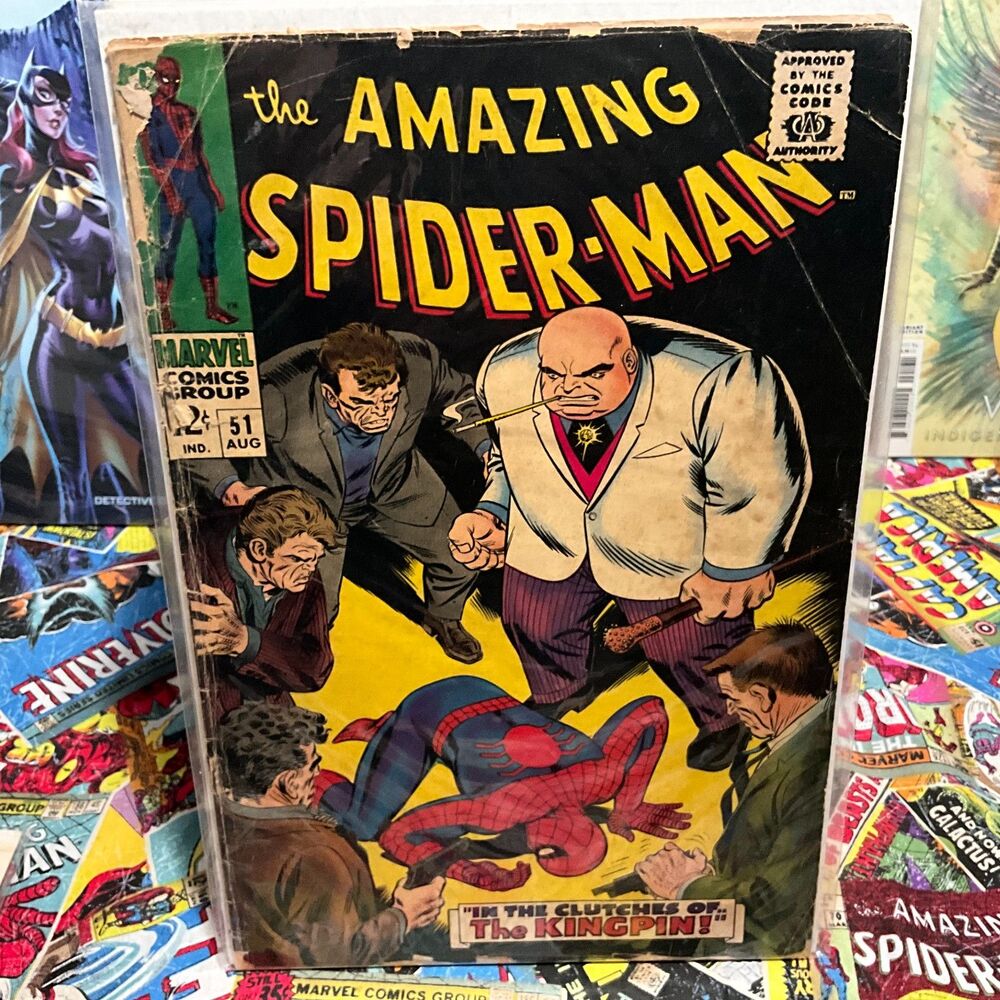 Amazing Spider-man #51 First Kingpin cover, Reader copy